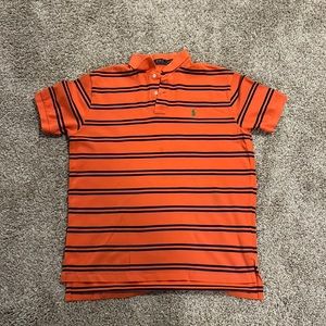 Polo Ralph Lauren Polo Shirt Mens size XL Orange with green pony